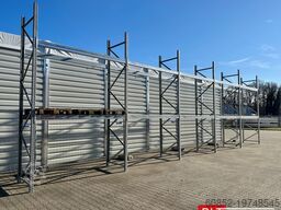 100 lfm. Palettenregale für Außenbereich H: 4,5m , 3000 kg Fachlast , FVZ
