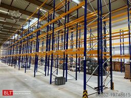 75,6 lfm Jungheinrich MPB Palettenregale H:645cm 1800kg Fachlast Schwerlastregale