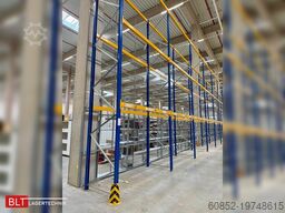 75,6 lfm Jungheinrich MPB Palettenregale H:645cm 1800kg Fachlast Schwerlastregale