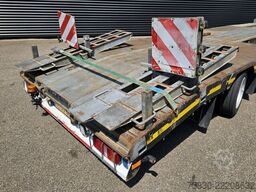 Scania Scania R410 6x2 + NOOTEBOOM TIEFLADER