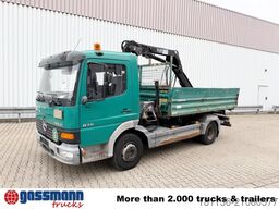 Mercedes-Benz Atego 815 K 4x2, Kran Hiab 066 B-2 CL, 2x AHK