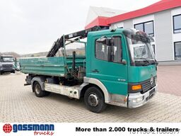 Mercedes-Benz Atego 815 K 4x2, Kran Hiab 066 B-2 CL, 2x AHK