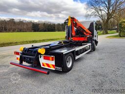 MAN TGL 12.250 Containersysteem Jimeca met kraan Pa...