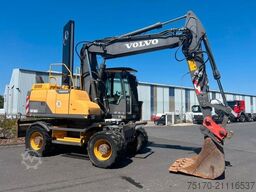 Volvo EW160D / 2014 / 1xTieflöffel / Forstschutzgitter