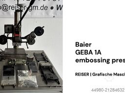 Baier GEBA 1A Prägepresse