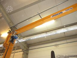 Abus LSX Kran Drehkran Hallenkran 500KG Abus Kettenzug L 4m NL 500Kg H 4,4m