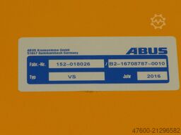 Abus VS Kran Drehkran Hallenkran 500KG Abus Kettenzug L 4,5m NL 500Kg H 3,8m