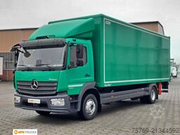 MERCEDES-BENZ 1524 L Koffer 7,35 m mit Tür + LBW 2t