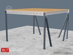 5x5m Lagerbühne , Belastung : 500kg/qm Unterkante: 3m ,ca. 25qm , Systembühne