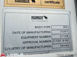 SCHMITZ CARGOBULL SKO 24/L*Doppelstock*Blumenbreite*Liftachse*