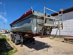 SCHMITZ CARGOBULL ca. 26 cbm Hlabrund Hinterkipper, Lift