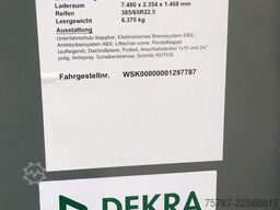 SCHMITZ CARGOBULL ca. 26 cbm Hlabrund Hinterkipper, Lift