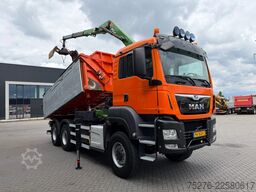 MAN TGS 26.400 6x6 Kipper / Z kraan  Euro 6