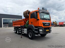 MAN TGS 26.400 6x6 Kipper / Z kraan  Euro 6