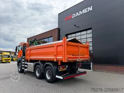 MAN TGS 26.400 6x6 Kipper / Z kraan  Euro 6