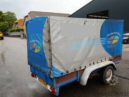 EQUIPE Taurpalin trailer broken axle!