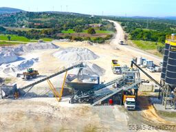 FABO Mobile Concrete Batching Plant 120 m3/h Mobile Concrete Batching Plant