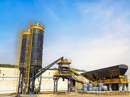 FABO Concrete Batching Plant 120 m3 Compact Concrete Batching Plant