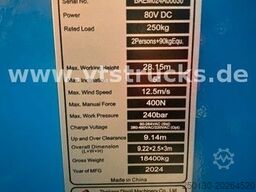 Dingli BA28BERT 3x vorh. 28m Elekt Teleskopbühne