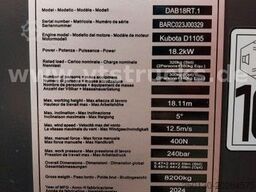 MAGNI Magni DAB18RT 18m Gelenkteleskopbühne Diesel