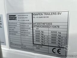 KNAPEN K600 SCHUBBODEN, SEITENTüREN , 87M³, LIFTACHSE, ALU-FELGEN,