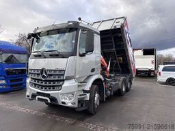 MERCEDES-BENZ Arocs 4   6x4 Dreiseitenkipper mit Ladekran