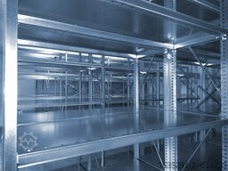 TOTAL-REGAL nedcon Fachbodenregale 16 Doppelr. je 6 Felder