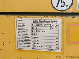 ATLAS 1404K ZW 4x4 ZW RAIL Zweiwegebagger + Anbauteile