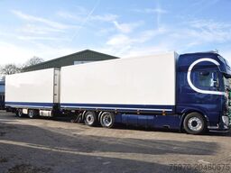 DAF XF 530 SSC 6X2 2022 + 2011 DRACO FRIGO - BLOEME...