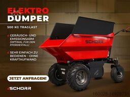 SCHORR RR500DEHRAS Minidumper Elektro 1000W