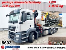 MAN TGS 26.360/400 6x2-4 BL, Lenk-/Lift, Kran Atlas AK