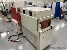 E Shrink Packaging LB-728 + LB-201 Angle Sealer with Shrink Tunnel