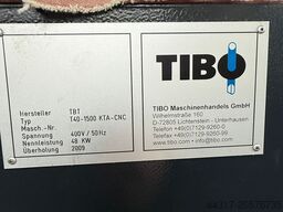 TBT T40-1500 KTA-CNC