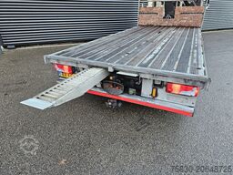MAN TGL 12.220 / HIAB CRANE / MACHINE TRANSPORT