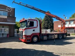 SCANIA R520 V8 Pritsche+ ATLAS 390 Kran +Lift-Lenkachse