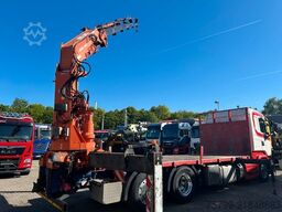 SCANIA R520 V8 Pritsche+ ATLAS 390 Kran +Lift-Lenkachse