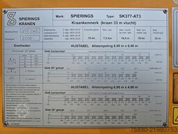 Spierings SK377-AT3 6x4 / TOWERCRANE