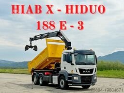 MAN TGS 26.400 * HIAB X-HIDUO 188 E-3 + FUNK * 6x4