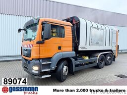 MAN TGS 26.320 6x2-4 BL, Intarder, Lenkachse, FAUN