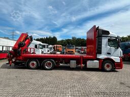 MERCEDES-BENZ 2642 Pritsche Plattform BDF+PK 27000 Kran+Seilw.