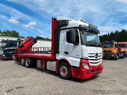 MERCEDES-BENZ 2642 Pritsche Plattform BDF+PK 27000 Kran+Seilw.