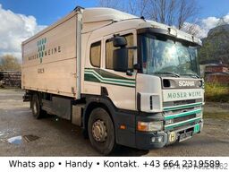 SCANIA P114LB Getränkekoffer mit Lbw Bj 1999