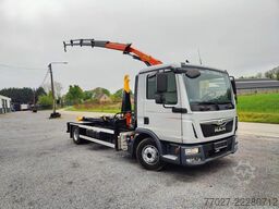 MAN TGL 12.250 City-Abroller Container + Palfinger ...