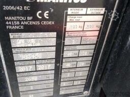 Manitou 100 VJR Teleskopmastbühne Elektro 9,85 m