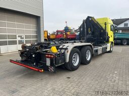 MAN TG-S 26.440 6x4 Abrollkipper mit Kran Funk 4xhyd