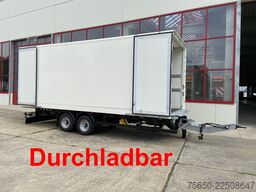 Möslein TKO 105 D 6m  weiß  Tandem- Koffer, Durchladbar, -- Neufahrzeug --