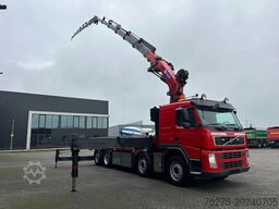 Volvo FM 460 8x2 HMF 6020 + Fly Jib, Winch