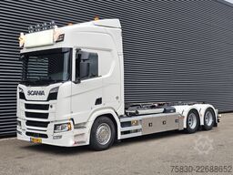 Scania R580 V8 6x2 / HOOKLIFT / HAAKARM / ABROLKIPPER