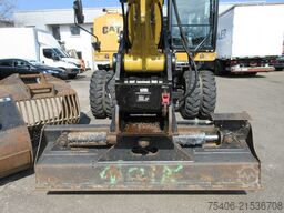 caterpillar M314F Mobilbagger, Greifer, Schild, 3x Tiefenlöf