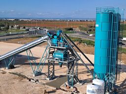 CONSTMACH Concrete Batching Plant Stationary Concrete Mixing Plant 120M3/H